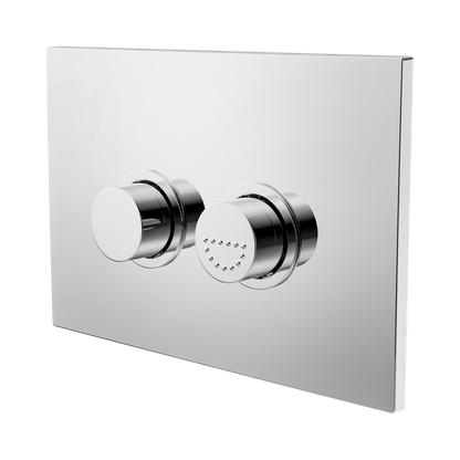 Mecca Care Raised Disabled Care Pneumatic Flush Buttons Plate DDA Accessible Toilet Compliant