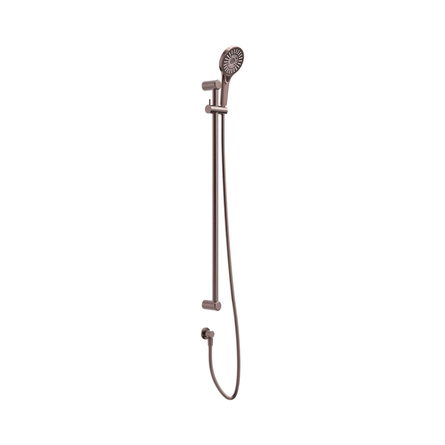 Mecca Care 25mm Grab Rail And Adjustable Shower Rail Set 900mm Brushed Bronze