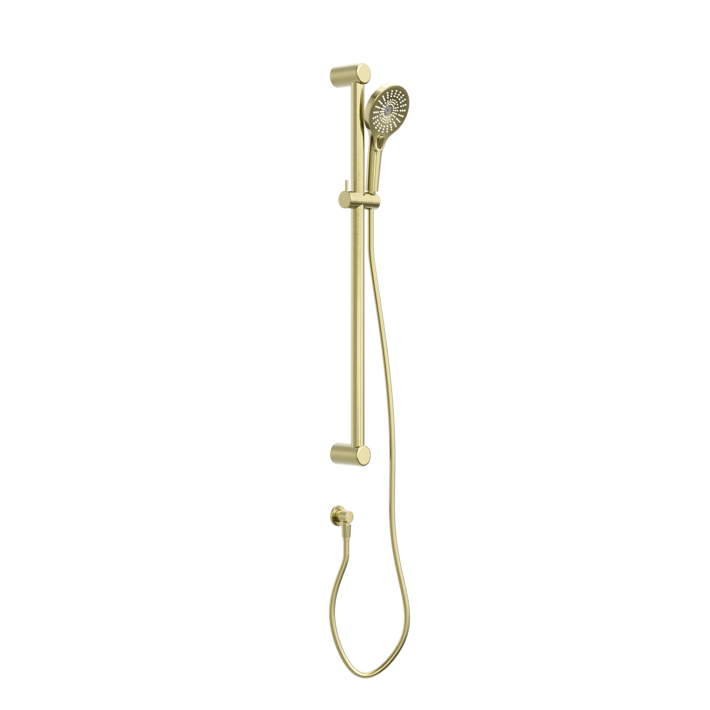 Nero Mecca Care 32mm Grab Rail And Adjustable Shower Rail Set 900mm Brushed
