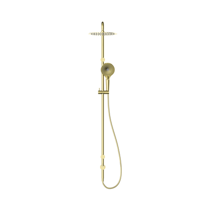 Mecca Care 25mm Grab Rail 900mm Twin Shower Set Brushed Gold
