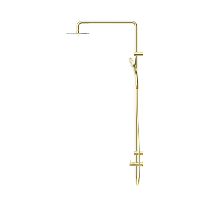 Mecca Care 25mm Grab Rail 900mm Twin Shower Set Brushed Gold