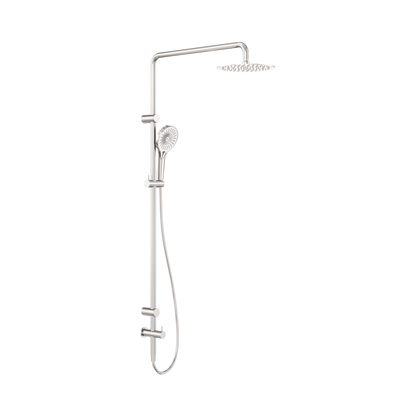 Mecca Care 25mm Grab Rail 900mm Twin Shower Set Brushed Nickel