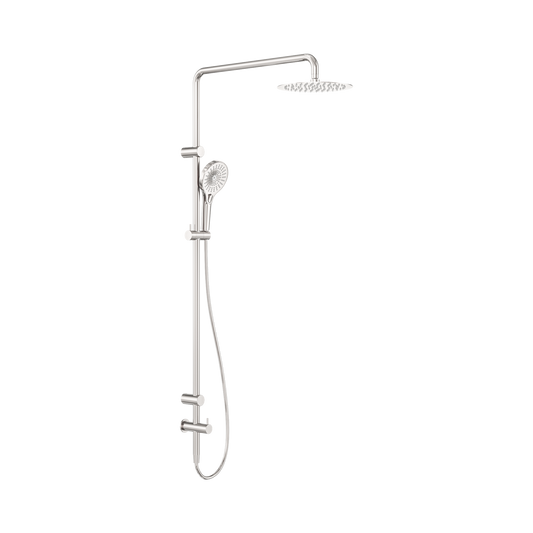 Mecca Care 25mm Grab Rail 900mm Twin Shower Set Brushed Nickel