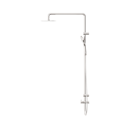 Mecca Care 25mm Grab Rail 900mm Twin Shower Set Brushed Nickel