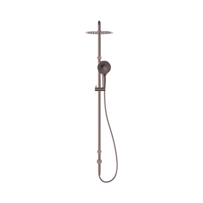 Mecca Care 25mm Grab Rail 900mm Twin Shower Set Brushed Bronze
