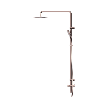 Mecca Care 25mm Grab Rail 900mm Twin Shower Set Brushed Bronze