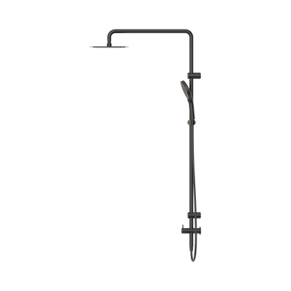Mecca Care 25mm Grab Rail 900mm Twin Shower Set Matte Black