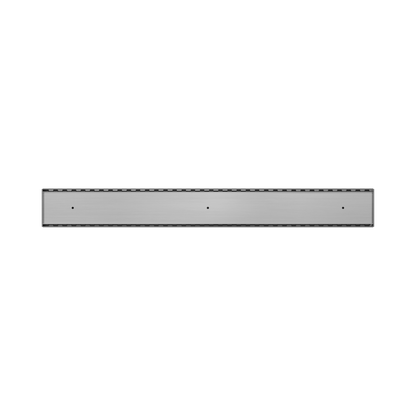 Tile Insert V Channel Floor Grate 80mm/89mm Outlet Without Outlet And Hole Saw Gun Metal