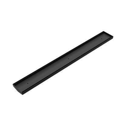 Tile Insert V Channel Floor Grate 80mm/89mm Outlet Without Outlet And Hole Saw Matte Black