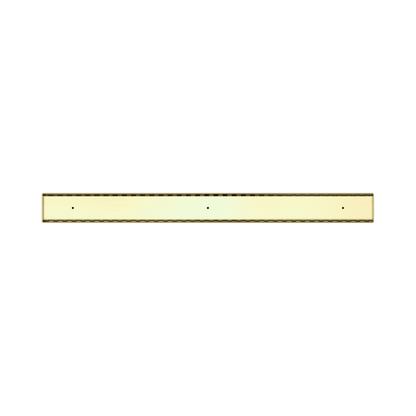 Tile Insert V Channel Floor Grate 50mm Outlet Without Outlet And Hole Saw Brushed Gold