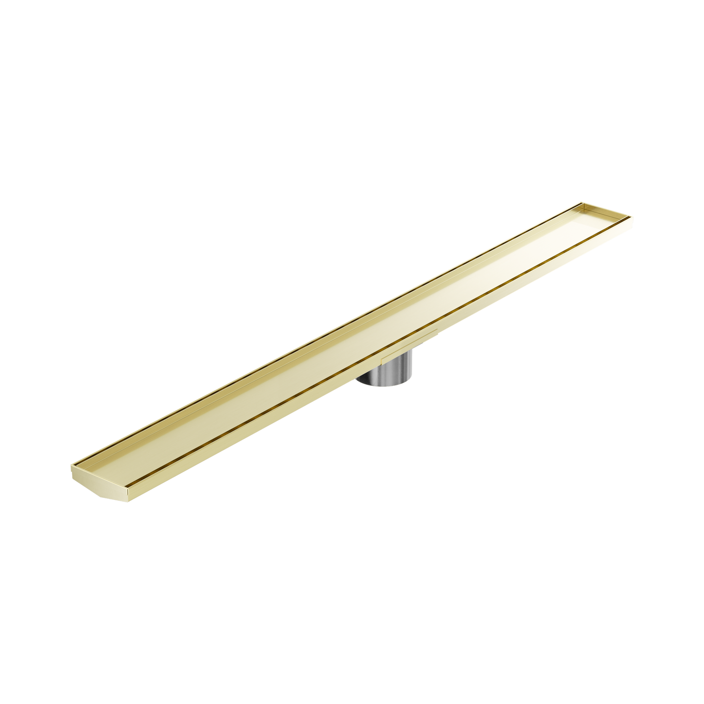 Tile Insert V Channel 1200x106mm Floor Grate 90mm Outlet