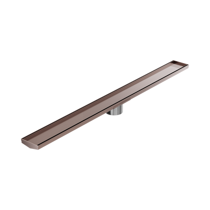 Tile Insert V Channel 1200x106mm Floor Grate 90mm Outlet