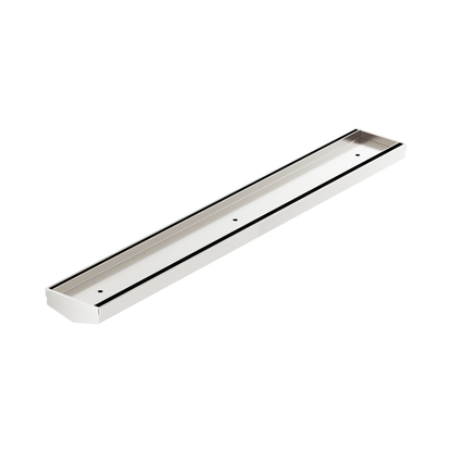 Tile Insert V Channel 600mm Floor Grate 50mm Outlet Without Outlet And Hole Saw