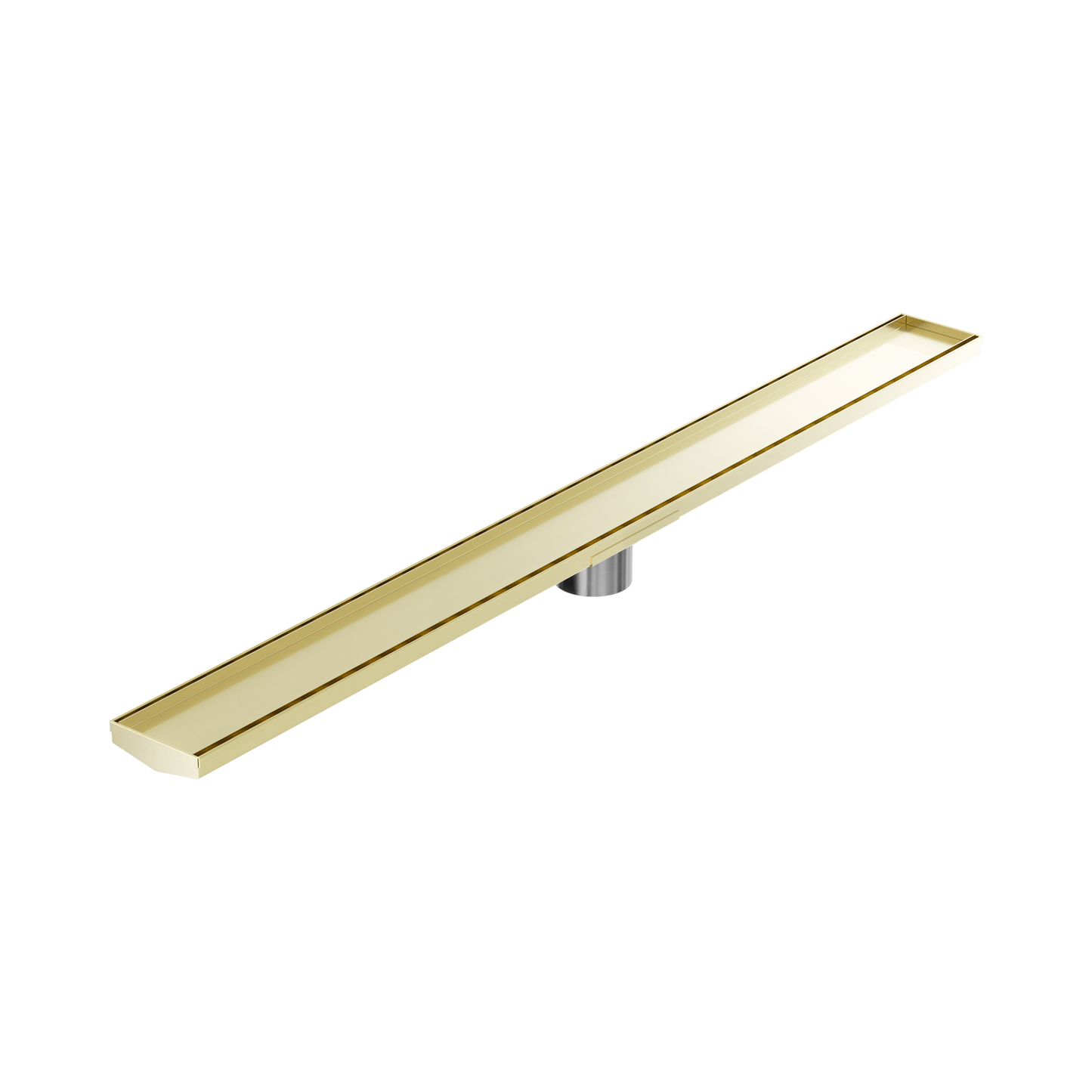 Tile Insert V Channel 1200x106mm Floor Grate 80mm Outlet