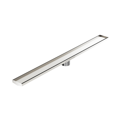 Tile Insert V Channel 1200x106mm Floor Grate 80mm Outlet