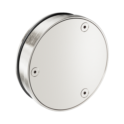 316L Stainless Round Clear Out 100mm Outlet Brushed Nickel