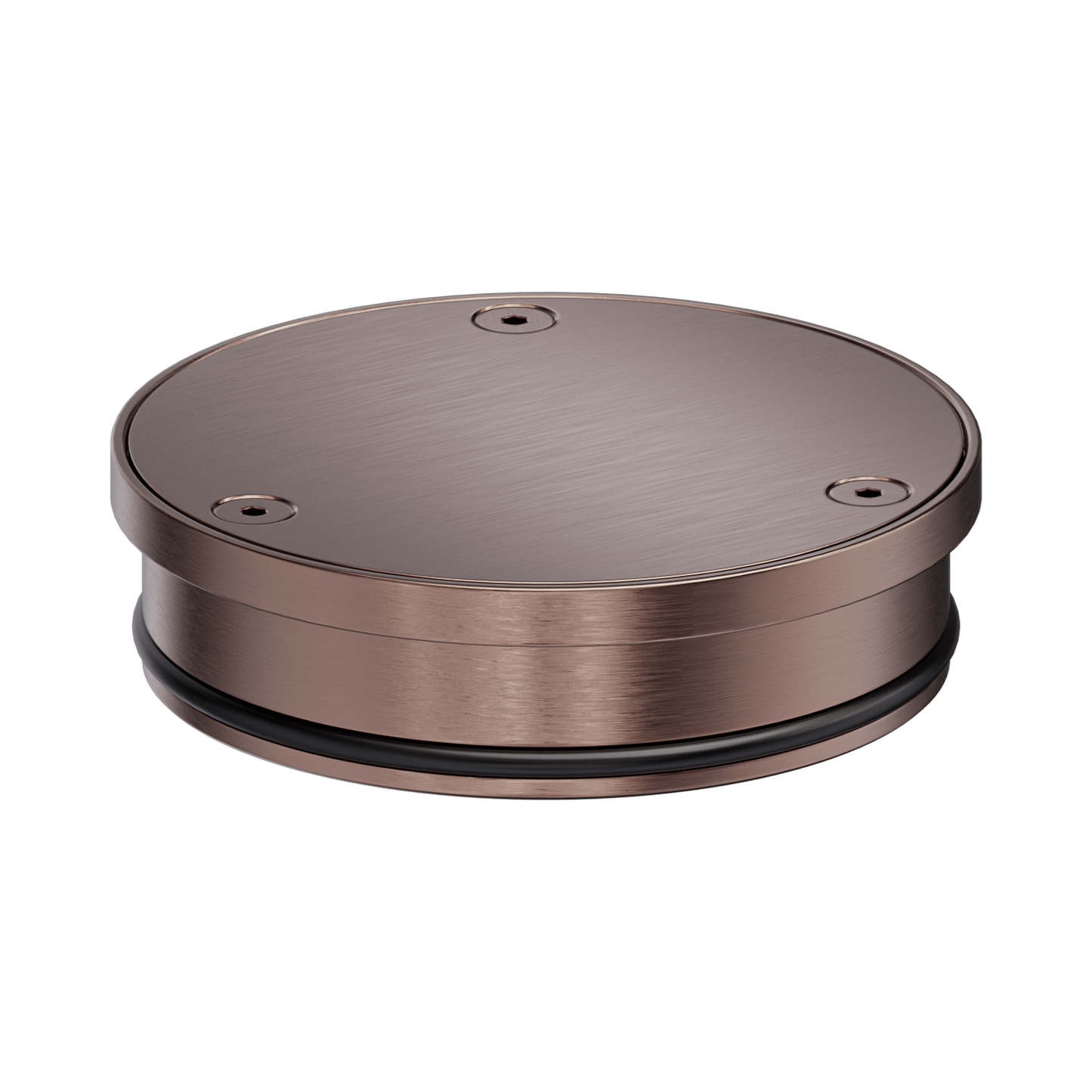 316L Stainless Round Clear Out 100mm Outlet Brushed Bronze