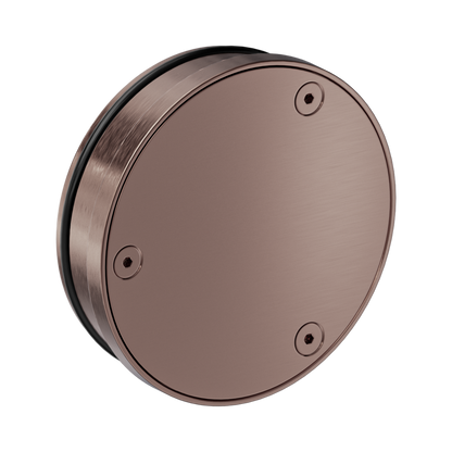 316L Stainless Round Clear Out 100mm Outlet Brushed Bronze
