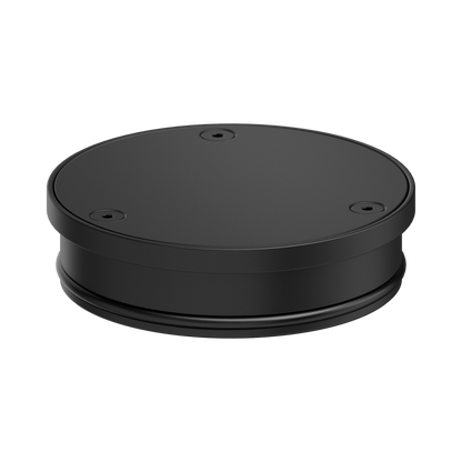 316L Stainless Round Clear Out 100mm Outlet PVD Black