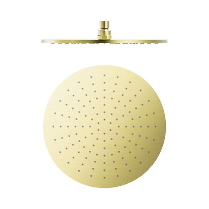 300mm Round Shower Head Brushed Gold