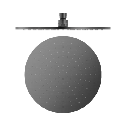 300mm Round Shower Head Graphite