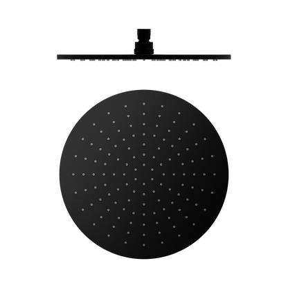 300mm Round Shower Head Matte Black