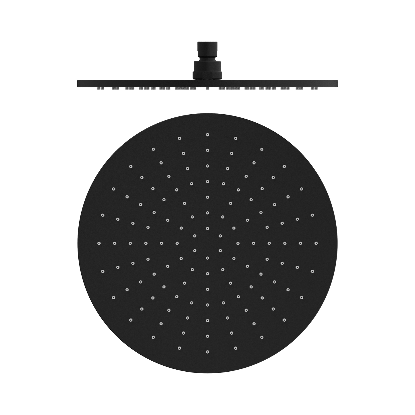 300mm Round Shower Head Matte Black