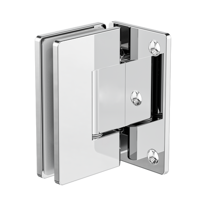 90 Degree Glass To Wall Shower Hinge 10mm Glass