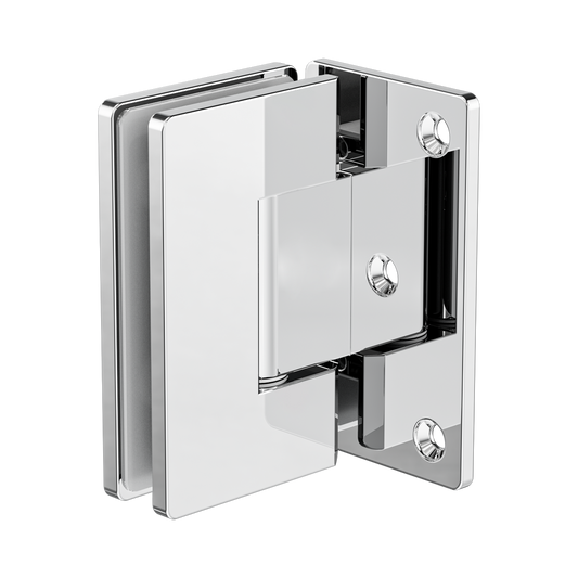 90 Degree Glass To Wall Shower Hinge 10mm Glass