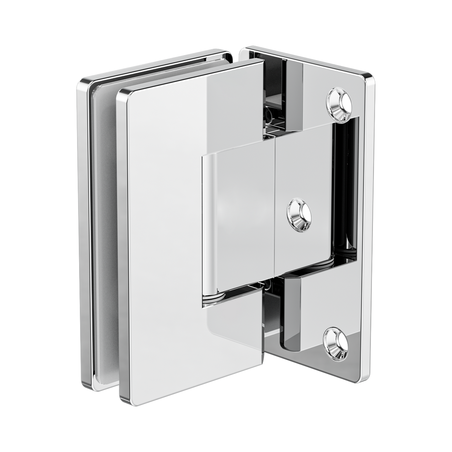 90 Degree Glass To Wall Shower Hinge 10mm Glass Chrome