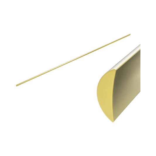 Half Round Water Seal Rail 750mm