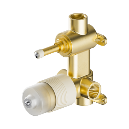 Nero Bianca Shower Mixer With Diverter Separate Backplate  NR321511GMB