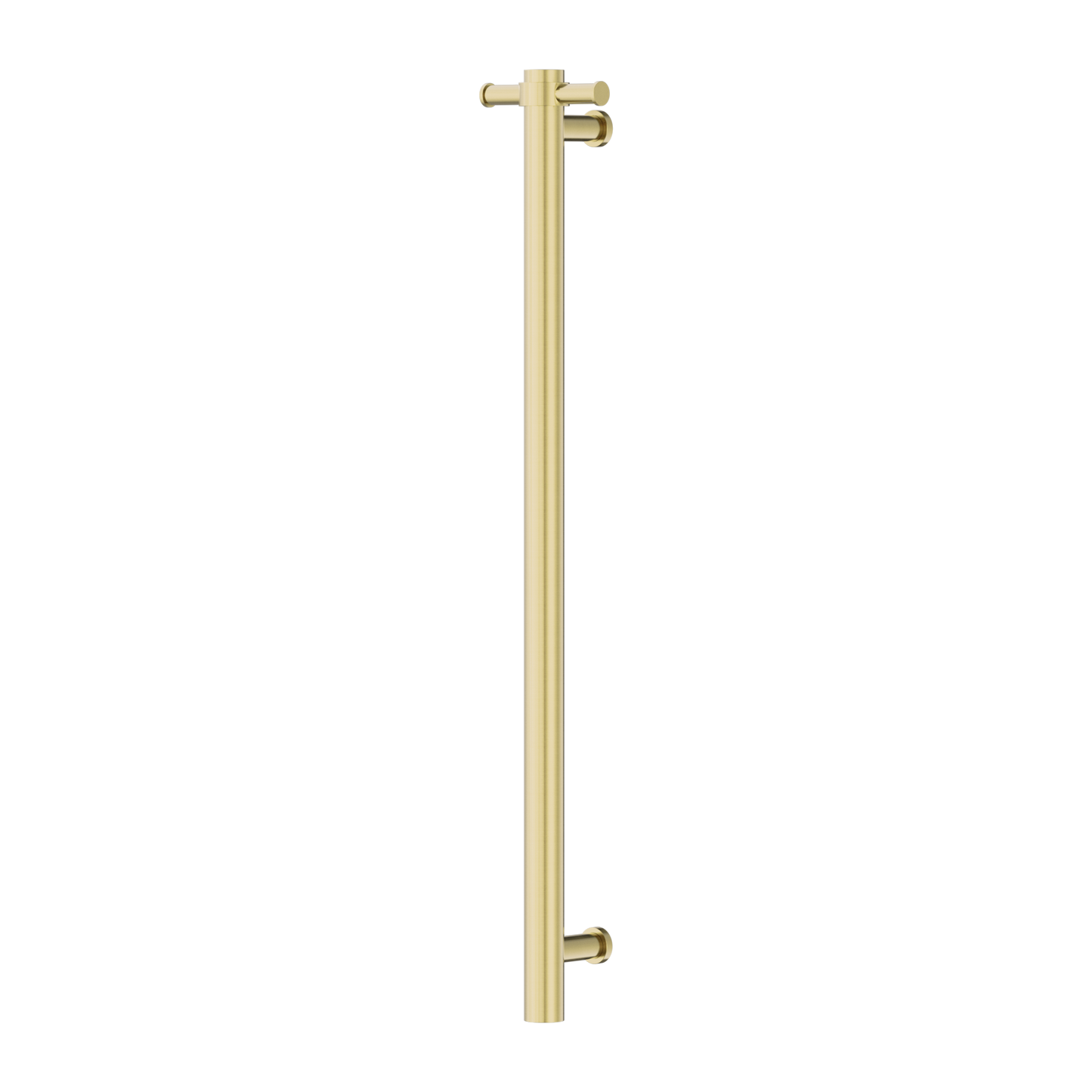 Non-Heated Vertical Towel Rail 900mm Brushed Gold