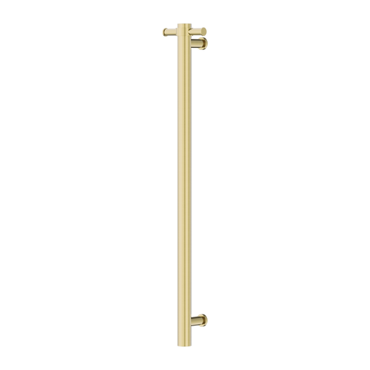Non-Heated Vertical Towel Rail 900mm Brushed Gold