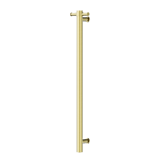 Nero Non-Heated Vertical Towel Rail 900mm Brushed  NRV901BG