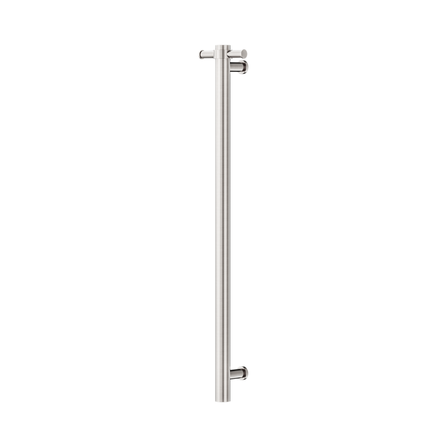 Non-Heated Vertical Towel Rail 900mm Brushed Nickel