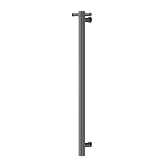 Nero Non-Heated Vertical Towel Rail 900mm Graphite NRV901GR