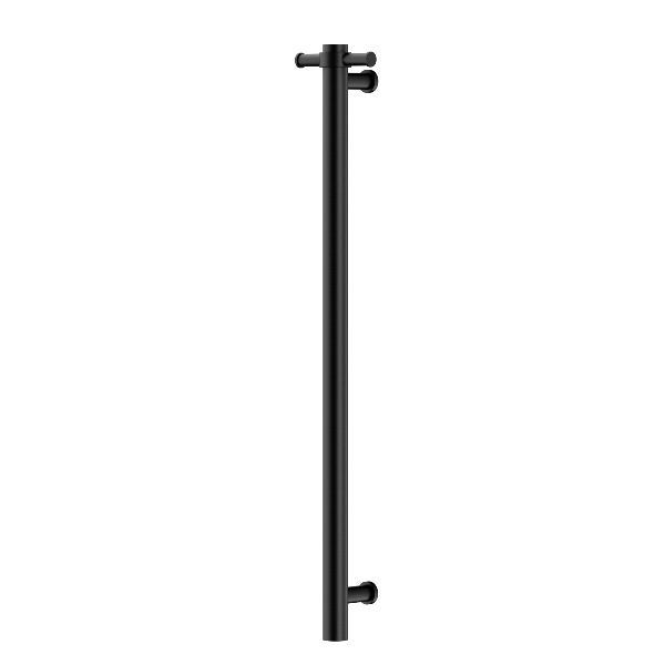 Nero Non-Heated Vertical Towel Rail 900mm  NRV901MB