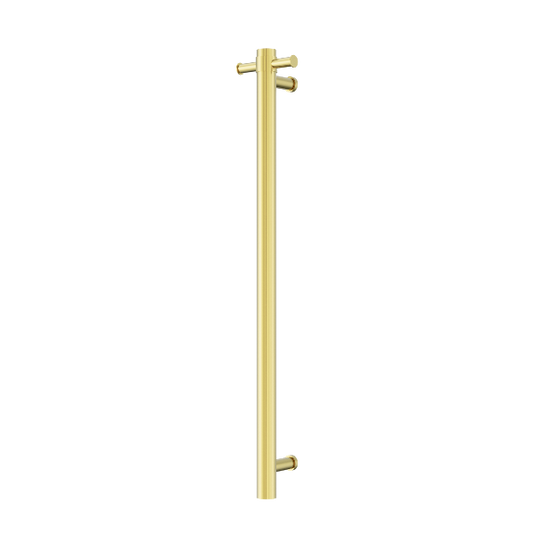 Nero NRV902hBG Mecca 240V Single Vertical Heated Towel Rail Brushed