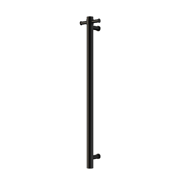 Nero NRV902hMB Mecca 240V Single Vertical Heated Towel Rail