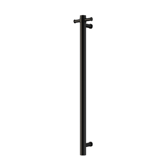 Nero NRV902hMB Mecca 240V Single Vertical Heated Towel Rail