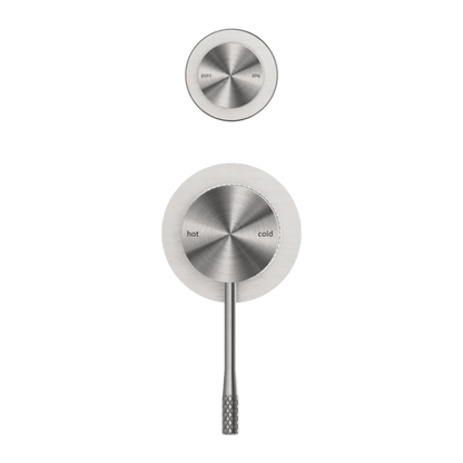 Nero Opal Shower Mixer with Diverter, Separate Plate