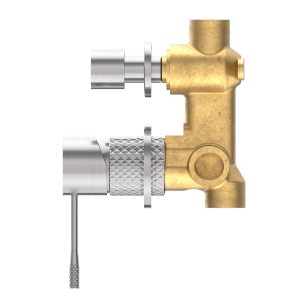 Nero Opal Shower Mixer with Diverter, Separate Plate