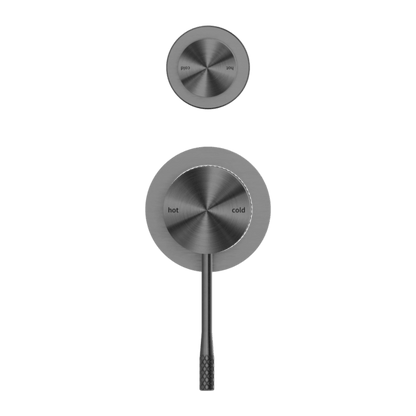 Nero Opal Shower Mixer with Diverter, Separate Plate