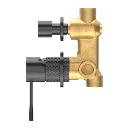 Nero Opal Shower Mixer with Diverter, Separate Plate