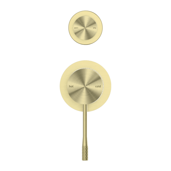 Nero Opal Shower Mixer with Diverter, Separate Plate
