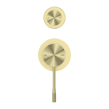 Nero Opal Shower Mixer with Diverter, Separate Plate