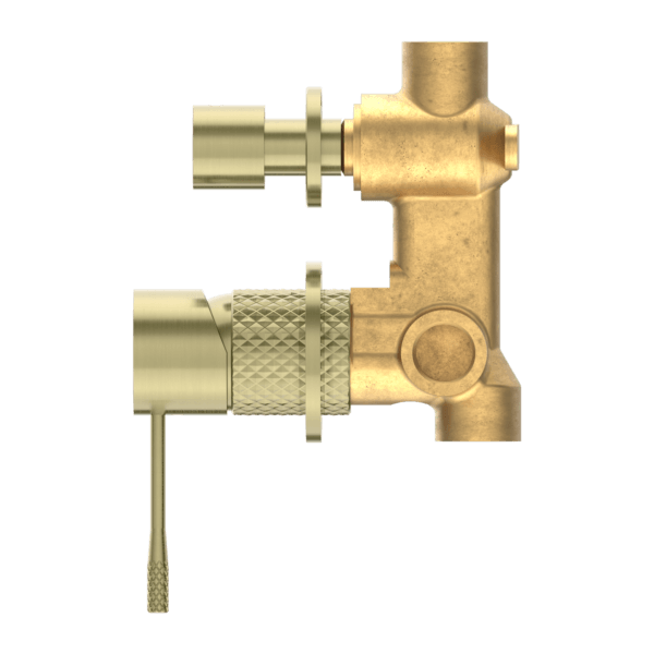 Nero Opal Shower Mixer with Diverter, Separate Plate