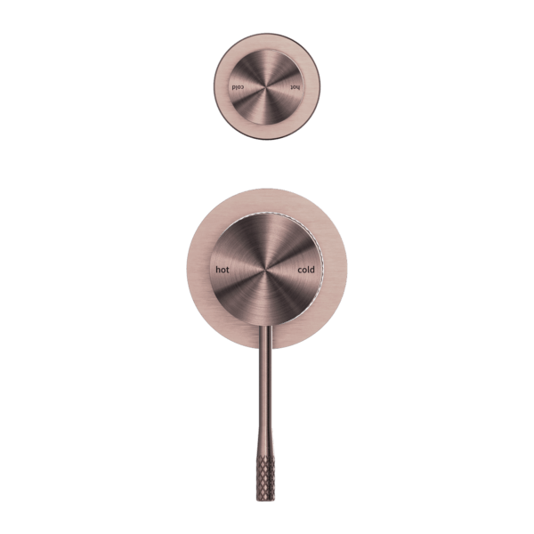 Nero Opal Shower Mixer with Diverter, Separate Plate