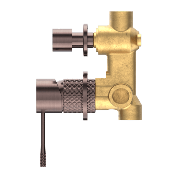 Nero Opal Shower Mixer with Diverter, Separate Plate